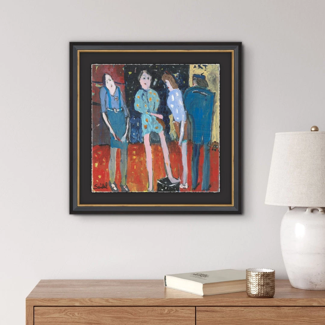 ART CLASSICS "THE ARTIST STUDIO" GLASS FRAMED ART 3 ART CLASSICS "THE ARTIST STUDIO" GLASS FRAMED ART