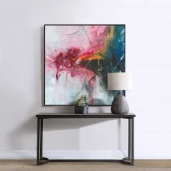 L ART "THE DRAGON’S LAIR" CANVAS ART