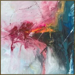 L ART "THE DRAGON’S LAIR" CANVAS ART