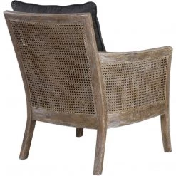UTTERMOST Furniture THE GROVE CANE CHAIR: CHARCOAL 9 UTTERMOST Furniture THE GROVE CANE CHAIR: CHARCOAL