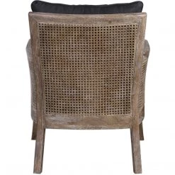 UTTERMOST Furniture THE GROVE CANE CHAIR: CHARCOAL 10 UTTERMOST Furniture THE GROVE CANE CHAIR: CHARCOAL