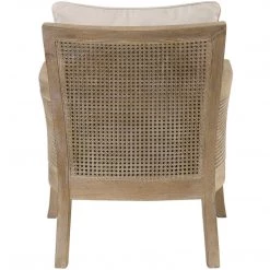 UTTERMOST THE GROVE CANE CHAIR: NATURAL