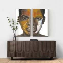 L ART "THE REAL YOU" CANVAS ART Wall Art