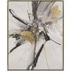 L ART "THE SPACE BETWEEN" GOLD EMBELLISHED CANVAS ART Wall Art