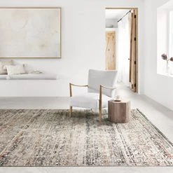LOLOI THEIA 03 RUG: TAUPE / MULTI