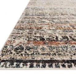 LOLOI THEIA 03 RUG: TAUPE / MULTI
