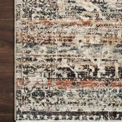 LOLOI THEIA 03 RUG: TAUPE / MULTI