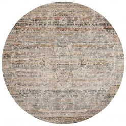 LOLOI THEIA 03 RUG: TAUPE / MULTI