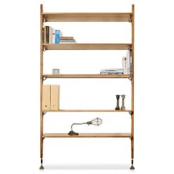 NUEVO THEO WALL UNIT WITH LARGE SHELVES Living Room