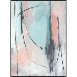 L ART Wall Art "THERE IS NO FEAR I LOVE" CANVAS ART