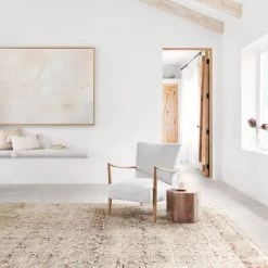 LOLOI THEIA 07 RUG: NATURAL / RUST