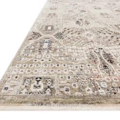 LOLOI THEIA 06 RUG: GRANITE / IVORY