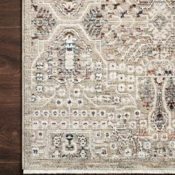 LOLOI THEIA 06 RUG: GRANITE / IVORY