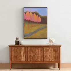 L ART "THROUGH THE GROVE" CANVAS ART
