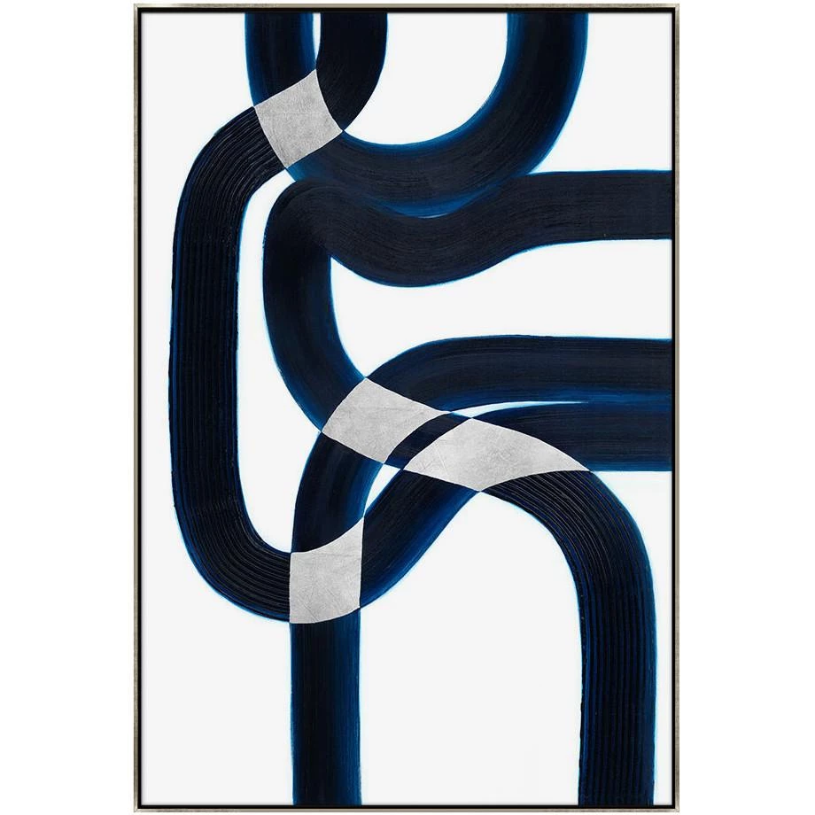 L ART "THROUGH THE ROAD I" HAND PAINTED CANVAS ART 3 L ART "THROUGH THE ROAD I" HAND PAINTED CANVAS ART