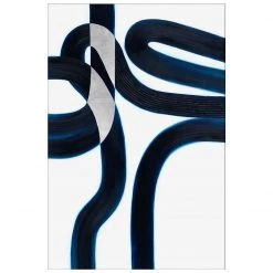 L ART "THROUGH THE ROAD I" HAND PAINTED CANVAS ART 8 L ART