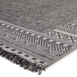 JAIPUR TIKAL KEYAN INDOOR-OUTDOOR RUG: GREY