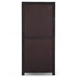 FOUR HANDS Furniture TILDA BLACK WASH MANGO + CANE TALL CABINET
