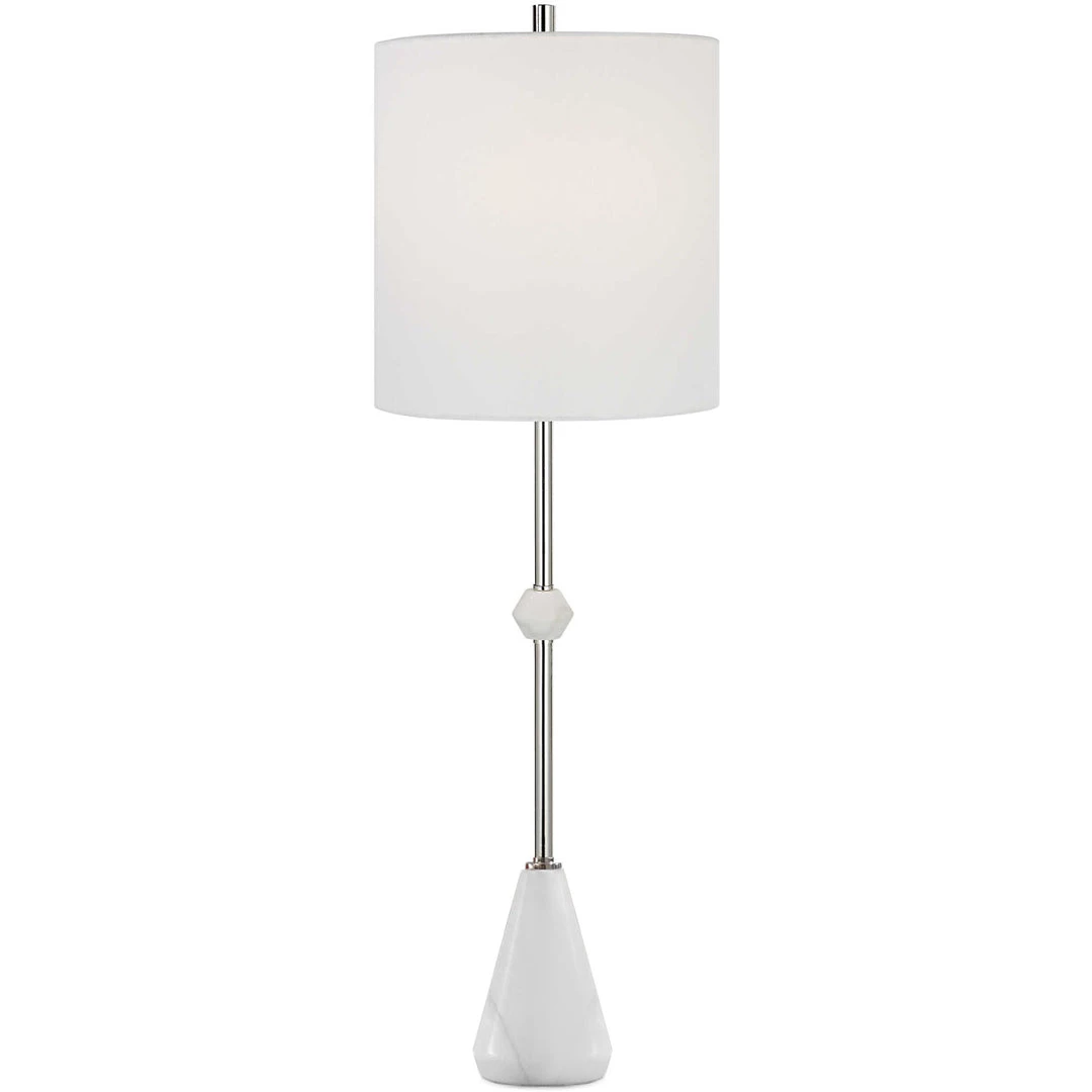 UTTERMOST TILLY WHITE MARBLE BUFFET LAMP 1 UTTERMOST TILLY WHITE MARBLE BUFFET LAMP