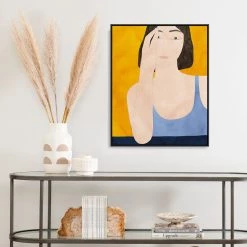 L ART Wall Art "TIME TO BE ME" CANVAS ART