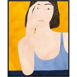 L ART Wall Art "TIME TO BE ME" CANVAS ART