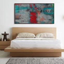 L ART "TOM BOYS WEAR BLUE" CANVAS ART