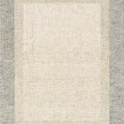 LOLOI TONAL BORDERS TUFTED WOOL RUG