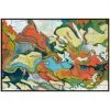 L ART Wall Art "TOPOGRAPHIC WONDERS" CANVAS ART
