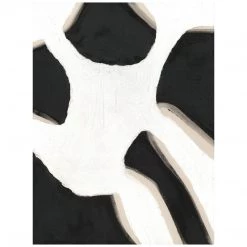 L ART "TORTUE BLANCHE" NATURAL CANVAS HAND PAINTING Wall Art 8 L ART