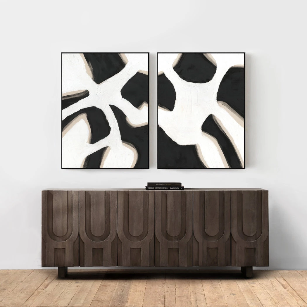 L ART "TORTUE BLANCHE" NATURAL CANVAS HAND PAINTING Wall Art 1 L ART "TORTUE BLANCHE" NATURAL CANVAS HAND PAINTING Wall Art