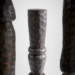 CYAN TOTEM FLOOR SCULPTURES Pillows + Decor 11 CYAN TOTEM FLOOR SCULPTURES Pillows + Decor