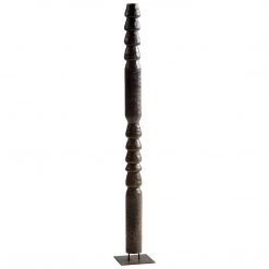 CYAN TOTEM FLOOR SCULPTURES Pillows + Decor 17 CYAN TOTEM FLOOR SCULPTURES Pillows + Decor