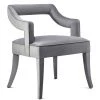 TOV MAURA VELVET DINING CHAIR Kitchen + Dining
