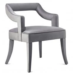 TOV MAURA VELVET DINING CHAIR Kitchen + Dining