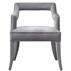 TOV MAURA VELVET DINING CHAIR Kitchen + Dining