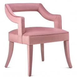 TOV MAURA VELVET DINING CHAIR Kitchen + Dining