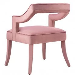 TOV MAURA VELVET DINING CHAIR Kitchen + Dining