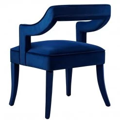 TOV MAURA VELVET DINING CHAIR Kitchen + Dining