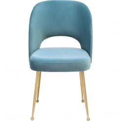 TOV Kitchen + Dining EDIE VELVET SIDE CHAIR