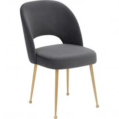 TOV Kitchen + Dining EDIE VELVET SIDE CHAIR 15 TOV Kitchen + Dining EDIE VELVET SIDE CHAIR