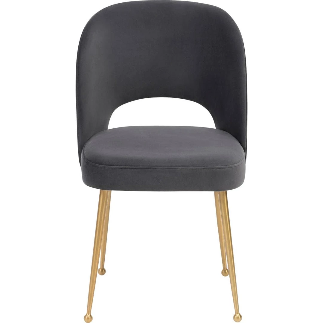 TOV Kitchen + Dining EDIE VELVET SIDE CHAIR 6 TOV Kitchen + Dining EDIE VELVET SIDE CHAIR