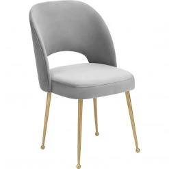 TOV Kitchen + Dining EDIE VELVET SIDE CHAIR 13 TOV Kitchen + Dining EDIE VELVET SIDE CHAIR