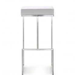 TOV Kitchen + Dining FERRARA STAINLESS STEEL BAR STOOL | SET OF 2 13 TOV Kitchen + Dining FERRARA STAINLESS STEEL BAR STOOL | SET OF 2