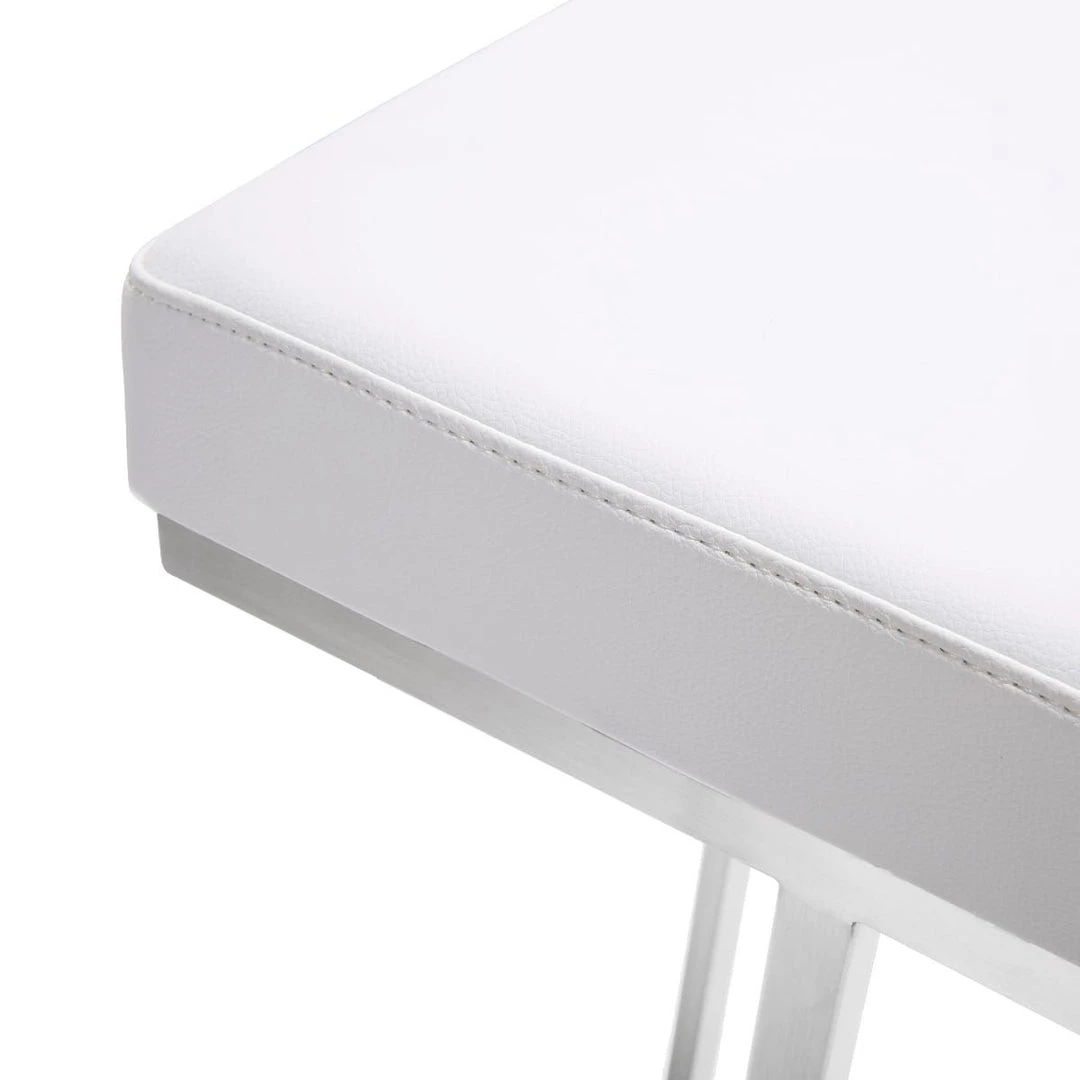 TOV Kitchen + Dining FERRARA STAINLESS STEEL BAR STOOL | SET OF 2 8 TOV Kitchen + Dining FERRARA STAINLESS STEEL BAR STOOL | SET OF 2