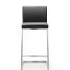 TOV PARMA COUNTER STOOL: CHARCOAL/STAINLESS | SET OF 2 Kitchen + Dining