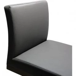 TOV PARMA COUNTER STOOL: CHARCOAL/STAINLESS | SET OF 2 Kitchen + Dining