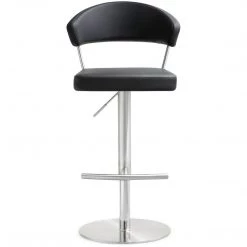 TOV COSMO ADJUSTABLE BAR STOOL: BLACK