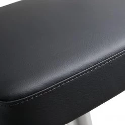 TOV COSMO ADJUSTABLE BAR STOOL: BLACK 14 TOV COSMO ADJUSTABLE BAR STOOL: BLACK