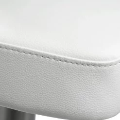 TOV COSMO ADJUSTABLE BAR STOOL: WHITE