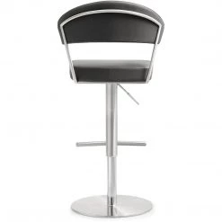 TOV Kitchen + Dining COSMO ADJUSTABLE BAR STOOL: CHARCOAL 11 TOV Kitchen + Dining COSMO ADJUSTABLE BAR STOOL: CHARCOAL